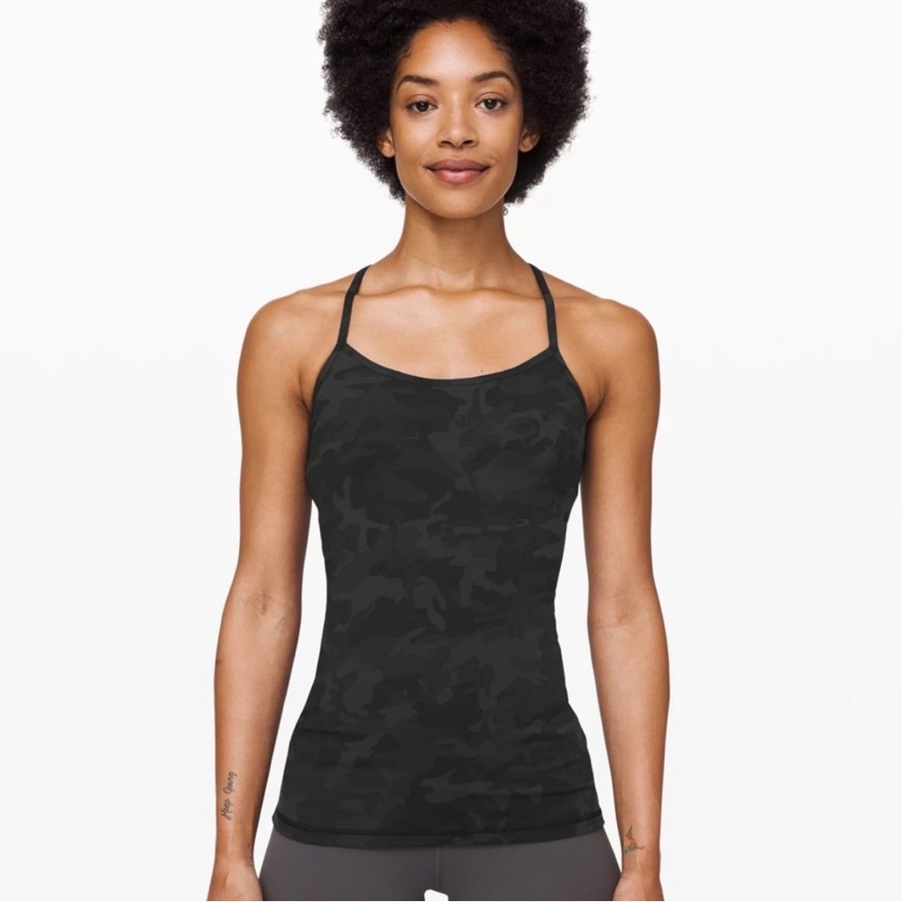 Lululemon Power Y Camo Tank NWOT